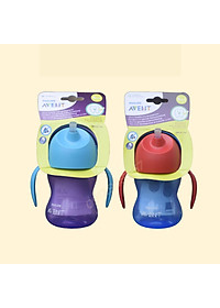 Bình tập uống bằng nhựa có ống hút Philips Avent SCF796/00(200ml/7oz) cho bé từ 9 tháng tuổi