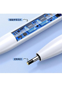 Bút cảm ứng Wiwu Pencil Pro IV cho điện thoại, máy tính bảng sử dụng chip dẫn thông minh và lõi bút tùy chỉnh - Hàng chính hãng