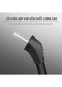Khoá đa năng xe đạp xe máy 4 số chống trộm Khóa Số Xe Đạp 4 Số Mật Mã Vỏ PVC Bọc Lõi Thép (dạng tròn cứng) (mật khẩu mặc định 0000) 
