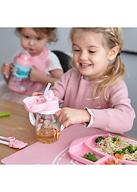 Bình uống nước có ống hút cho bé Tritan Marcus & Marcus, từ 12 tháng