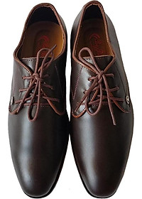 Giày Tây Cột Dây Nam Da Bò Thật GT107