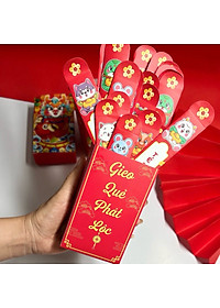 Bao Lì Xì Gieo Quẻ Mẫu Mới, Bộ 12 quẻ rút thăm xin quẻ Cực Xịn