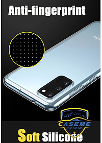 Ốp lưng dành cho Samsung Galaxy A51 dẻo trong suốt, dày dặn, chống sốc cao cấp - Hàng nhập khẩu