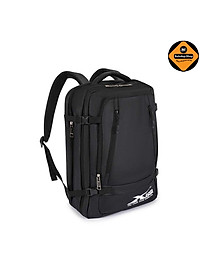Balo Laptop Size Lớn Xbags Leader Cao Cấp Màu Đen, Đựng Được Laptop 17 Inch, Thiết Kế Mở 180 Độ, Nhiều Ngăn, Chống Nước, Chống Sốc, Phù Hợp Đi Làm Du Lịch!