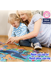 Đồ chơi xếp hình Mideer Puzzle MD3110 - Valy xếp hình Đại dương tuyệt diệu - 104 mảnh ghép