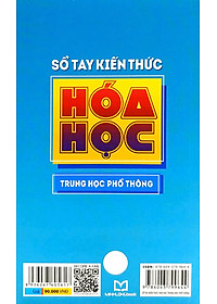 Sổ Tay Kiến Thức Hóa Học Trung Học Phổ Thông