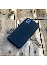 Ốp lưng dẻo mỏng dành cho iPhone 11 - Màu đen
