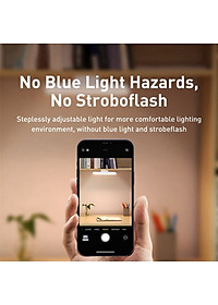 Đèn Led Tích Điện 1800mah DGXC-02 Cảm Ứng 3 Mức Ánh Sáng - Hàng Chính Hãng Baseus