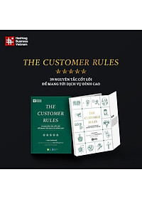 Sách The Customer Rules - 39 Nguyên Tắc Cốt Lõi Để Mang Tới Dịch Vụ Đỉnh Cao