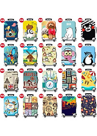 Túi bọc bảo vệ vali -Áo vỏ bọc vali - 3 Con Gấu Đứng