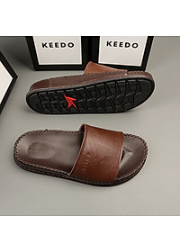 Dép đế may sẵn quai ngang cao cấp KEEDO KD2906 Full hộp