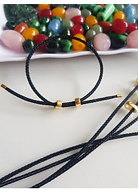 Dây thun ĐEN dẻo phối vòng tay hạt lu thống  Size dây ĐEN 2mm  Nữ đã có hạt lu thống thì đây chính là sợi dây thun phối với hạt lu thống đeo xinh ạ