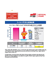 Chai Xịt Vệ Sinh Và Khử Mùi Nội Thất Ô Tô Đa Năng Wash Mist L-82 SOFT99 Japan 300ml