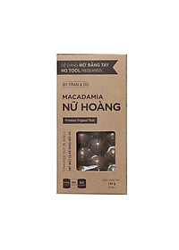 Hạt Macca Nữ Hoàng Size 30-32 Pams 250g/hộp - Mắc ca Úc Giòn Béo, Thơm Ngon, không cần dùng khui hạt
