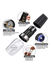 Máy xay hạt tiêu và xay gia vị sử dụng pin GB-5089