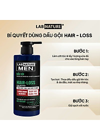 Dầu gội LAB NATURE Men Hair-loss - Công Nghệ Giảm Rụng Tóc - 470g
