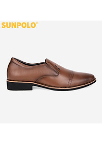Giày Nam Da Bò Công Sở SUNPOLO SPH309 (Đen, Nâu bò)