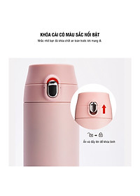 Bình Giữ Nhiệt LocknLock Featherlight One-touch Tumbler LHC3257 500ml