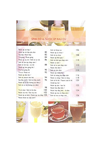 Sách Bí Quyết Pha Chế Sinh Tố & Nước ép Trái Cây (Tái Bản)