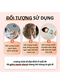 NHẬP KHẨU USA CHÍNH HÃNG - Viên uống điều hòa huyết áp, giảm nguy cơ tai biến, giảm cholesterol trong máu Solgar Vegetarian CoQ-10 60 mg