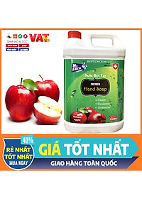 Combo 2 can Nước rửa tay khử mùi Mr.Fresh 5L Hương Quế & Hương Táo (5l/can)