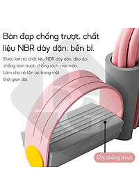 Dây Tập Bụng 6011N,Dây Kéo Đàn Hồi Kháng Lực  Ống Cao Su, Dây Kéo Tập Gym