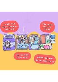 Bộ Tranh Tương Tác Cô Tiên Xanh - Nuôi Tiểu Cường