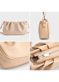 Túi Yuumy ( Thời trang nữ thiết kế kiểu nhún - Túi đeo vai da Seasand YN253 )