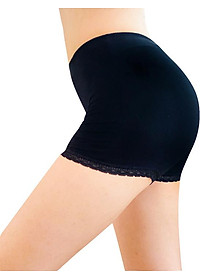 Quần Đùi Lót Nữ Mặc Trong Chân Váy Dài 25.5cm Miley Lingerie - Màu Đen FDS0106