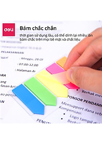 Giấy Note Ghi Chú Đánh Dấu Trang Giấy Phân Trang Dạng Dài Nhiều Màu Sắc Trong Suốt - 9062