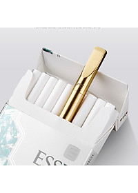 Tẩu Kim Loại  ZB362 Thiết Kế Nhỏ Gọn Đẹp Độc Lạ Màu Vàng Sang Trọng Cao Cấp