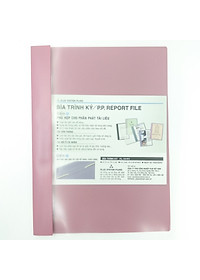 Bìa Trình Kí Plus 82-V05 - Màu Hồng