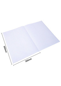  Decal bọc vở trong suốt Deli - 10 chiếc - Phù hợp với nhiều loại sách vở - EH830