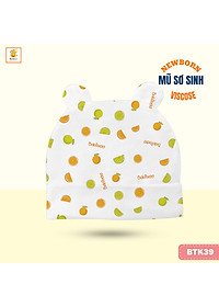 Nón/Mũ Sơ Sinh Họa Tiết Xinh Xắn Cho Em Bé - BB83