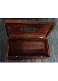 Hộp đựng giấy ăn bằng gỗ hương Cao cấp