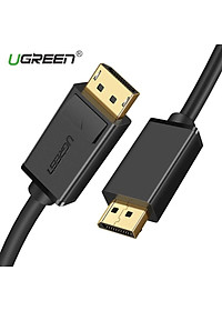 Ugreen UG10212DP102TK 3M Màu Đen Cáp 2 Đầu Displayport chuẩn V1.2 thuần đồng - HÀNG CHÍNH HÃNG