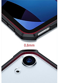 Ốp lưng dành cho iPad Gen 10 2022 XUNDD, Chống shock, Mặt lưng trong suốt, Viền TPU - Hàng nhập khẩu