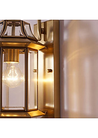 Đèn tường đồng kính trang trí COROMA cao cấp hiện đại