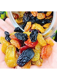 Nho khô Sunview Raisins Mỹ không hạt 3 màu Giàu Vitamin khoáng chất, Món ăn vặt tốt cho tim mạch (425g/hộp) - Massel Official