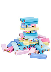 Bộ rút gỗ màu sắc in hình con vật