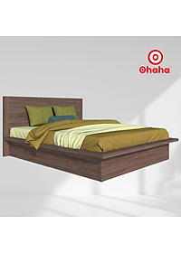 [Miễn phí vận chuyển & lắp đặt] Giường ngủ cao cấp gỗ công nghiệp thiết kế hiện đại có hộc kéo Ohaha - GC001