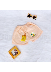 Combo 5 quần ngắn sơ sinh vải 100% cotton đủ màu xinh xắn cho bé
