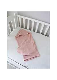 Combo Set Đồ Sơ Sinh 4 Món Vải Xô Muslin (Gối Chống Bẹp Đầu, Gối Chặn, Gối Ôm, Khăn Ủ)