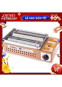 Bếp nướng ga hồng ngoại Namilux NA-24N đốt cháy ga hoàn toàn, không ám mùi ga - Hàng chính hãng