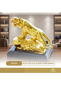 Tượng Hổ phong thủy mạ vàng – 12CGH