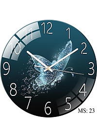 ĐỒNG HỒ TREO TƯỜNG TRANG TRÍ PHỦ PHA LÊ KT 35 CM(MS 20)