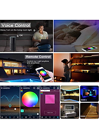 Dây Đèn LED Quấn Cây 5050 Dài 10M 300 Bóng, Điều Khiển Wifi, Chống Nước Kèm Nguồn 6A