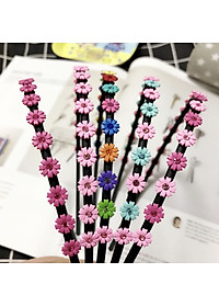 Cài tóc hoa cúc nhỏ phụ kiện xinh