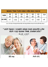 Kính Lão, Kính Viễn 2 Tròng Gọng Khoan Sang Trọng Vừa Dùng Đi Đường Vừa Dùng Đọc Sách, Chống tia Uv400, Chống Lóa - BLUE LIGHT