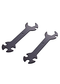 Aibecy 2pcs 5 in 1 Wrench Multifunction Flat Spanner Installation Tool Compatible with V6 MK8 MK10 3D Printer Extruder